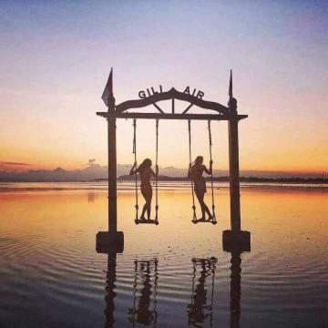 Gili Maya Cottages Gili Air Ngoại thất bức ảnh